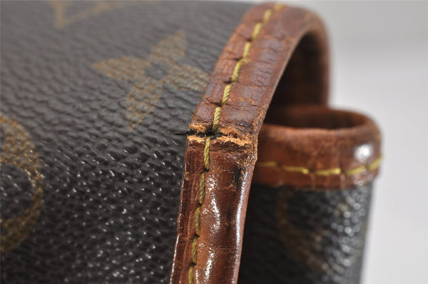 Authentic Louis Vuitton Monogram Gibeciere GM Shoulder Cross Bag M42246 LV 1125K