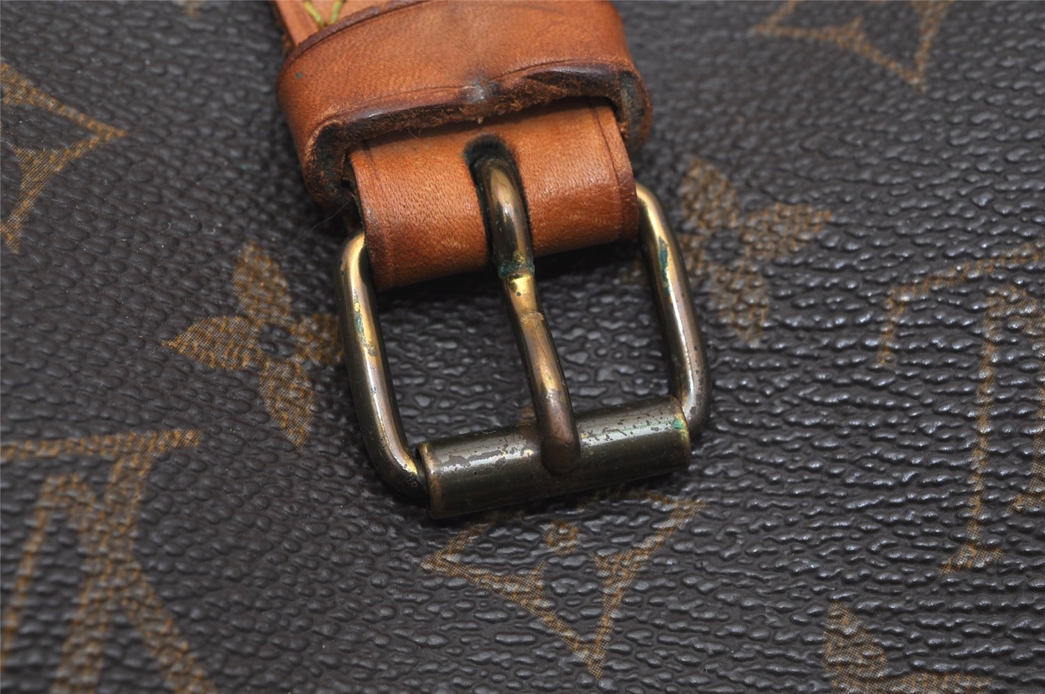 Authentic Louis Vuitton Monogram Gibeciere GM Shoulder Cross Bag M42246 LV 1125K