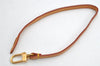 Auth Louis Vuitton Leather Strap For Pochette Accessoires Beige 13.8" LV 1127K