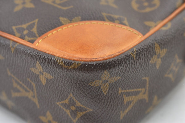 Authentic Louis Vuitton Monogram Compiegne 28 Clutch Hand Bag M51845 LV 1130K