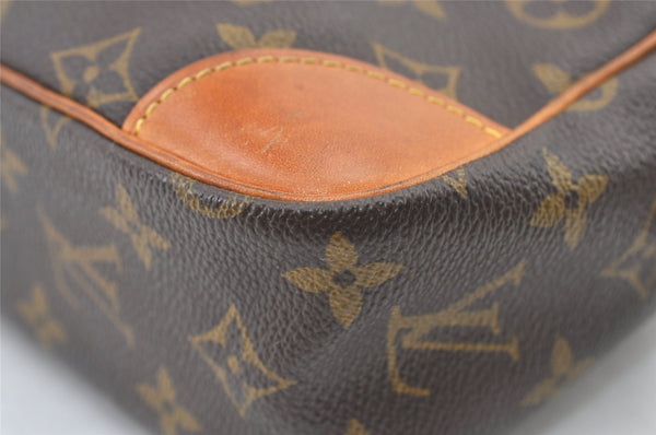Authentic Louis Vuitton Monogram Compiegne 28 Clutch Hand Bag M51845 LV 1130K