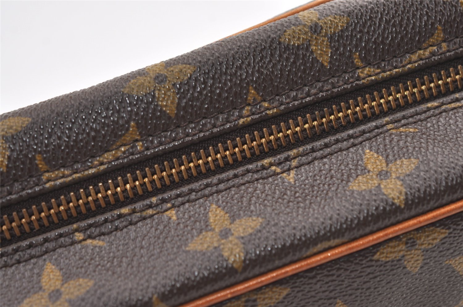 Authentic Louis Vuitton Monogram Compiegne 28 Clutch Hand Bag M51845 LV 1130K