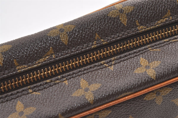 Authentic Louis Vuitton Monogram Compiegne 28 Clutch Hand Bag M51845 LV 1130K