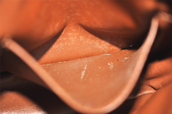 Authentic Louis Vuitton Monogram Compiegne 28 Clutch Hand Bag M51845 LV 1130K