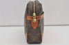 Authentic Louis Vuitton Monogram Compiegne 28 Clutch Hand Bag M51845 LV 1131K