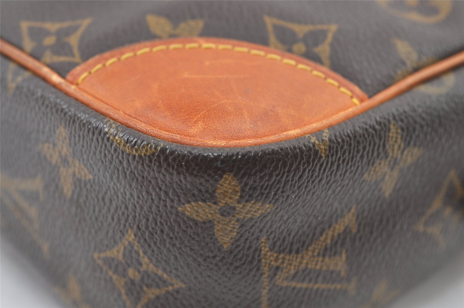 Authentic Louis Vuitton Monogram Compiegne 28 Clutch Hand Bag M51845 LV 1131K