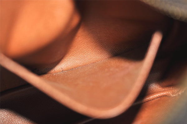 Authentic Louis Vuitton Monogram Compiegne 28 Clutch Hand Bag M51845 LV 1131K