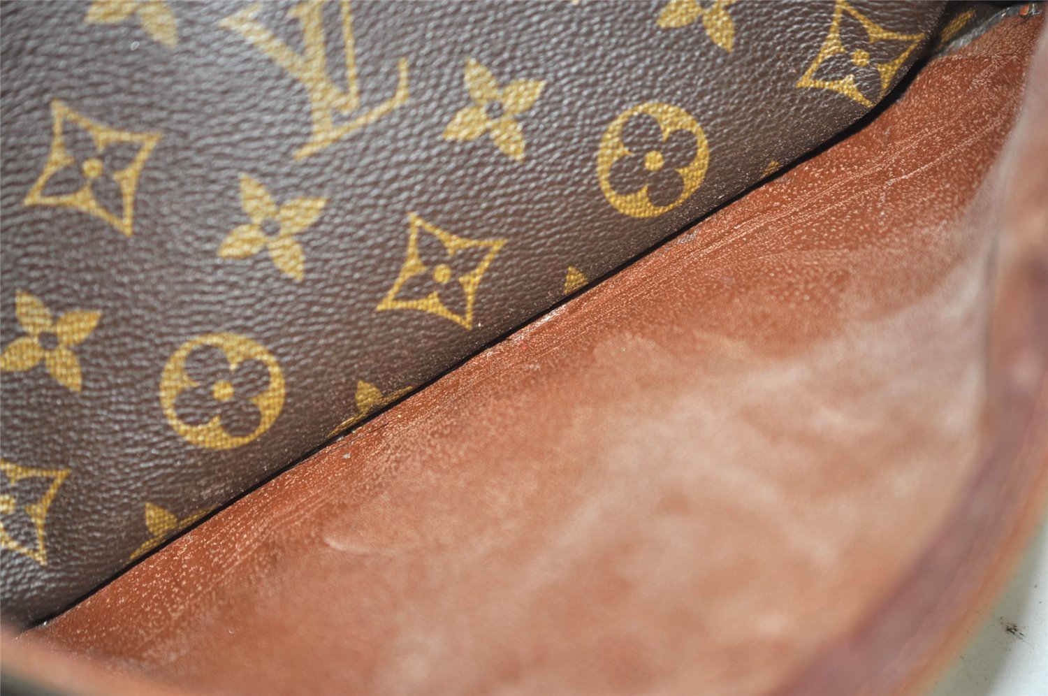 Authentic Louis Vuitton Monogram Compiegne 28 Clutch Hand Bag M51845 LV 1131K