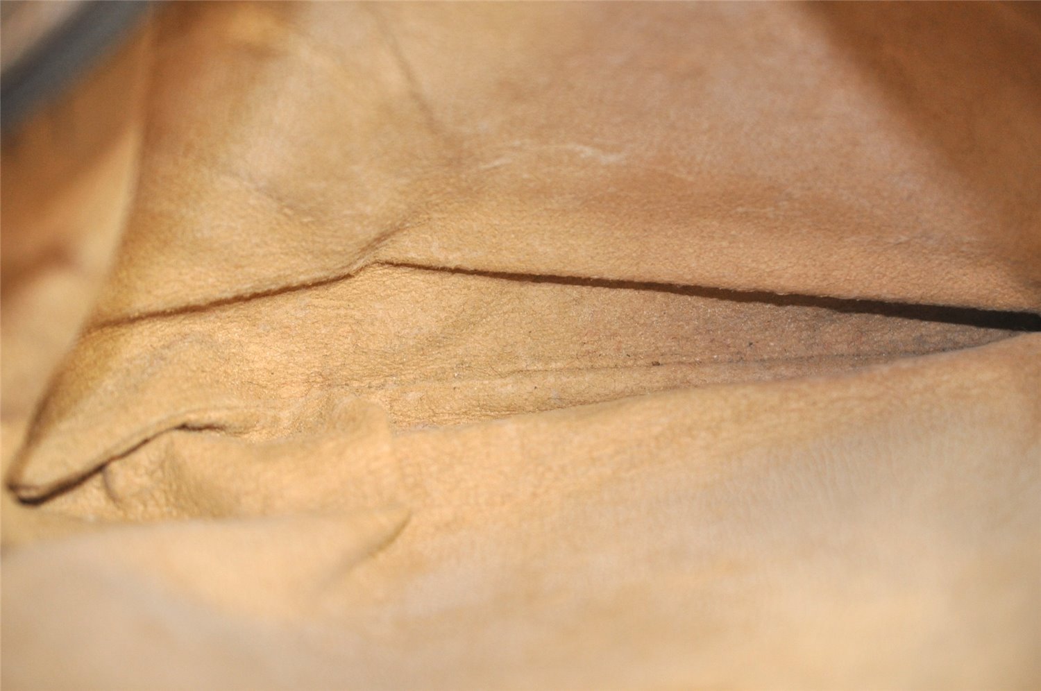 Authentic GUCCI Web Sherry Line Shoulder Bag GG PVC Leather Brown Junk 1132K