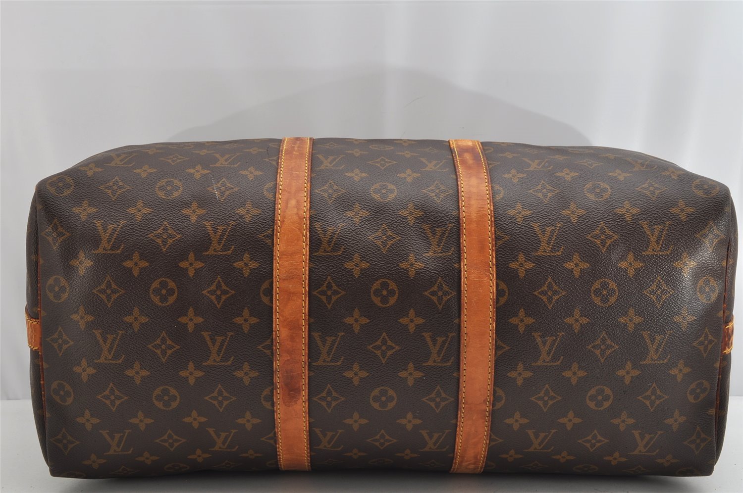 Authentic Louis Vuitton Monogram Keepall Bandouliere 50 M41416 Boston Bag 1133K