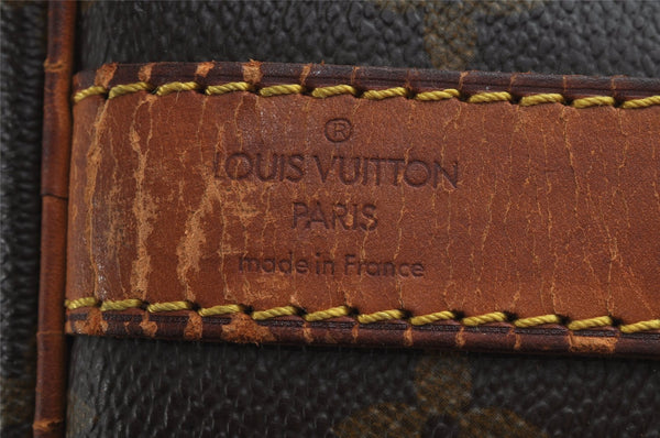 Authentic Louis Vuitton Monogram Keepall Bandouliere 50 M41416 Boston Bag 1133K