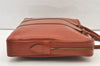 Authentic Louis Vuitton Epi Porte Documents Voyage Briefcase M54473 Brown 1135K