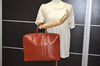Authentic Louis Vuitton Epi Porte Documents Voyage Briefcase M54473 Brown 1135K