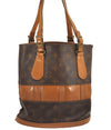 Authentic Louis Vuitton Monogram Bucket PM Shoulder Tote Bag USA Model LV 1137J