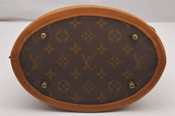 Authentic Louis Vuitton Monogram Bucket PM Shoulder Tote Bag USA Model LV 1137J