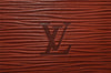 Authentic Louis Vuitton Epi Speedy 35 Hand Boston Bag Brown M42993 LV 1138K