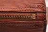 Authentic Louis Vuitton Epi Speedy 35 Hand Boston Bag Brown M42993 LV 1138K