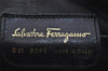 Authentic Salvatore Ferragamo Vara Shoulder Cross Bag Leather Black SF 1142K
