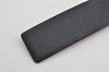 Authentic Salvatore Ferragamo Gancini Belt Leather 27.8-29.7" Black Red SF 1144K