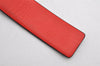 Authentic Salvatore Ferragamo Gancini Belt Leather 27.8-29.7" Black Red SF 1144K