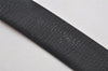 Authentic Salvatore Ferragamo Gancini Belt Leather 27.8-29.7" Black Red SF 1144K