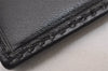 Authentic GUCCI Vintage Card Case Purse Leather 106658 Black 1146I