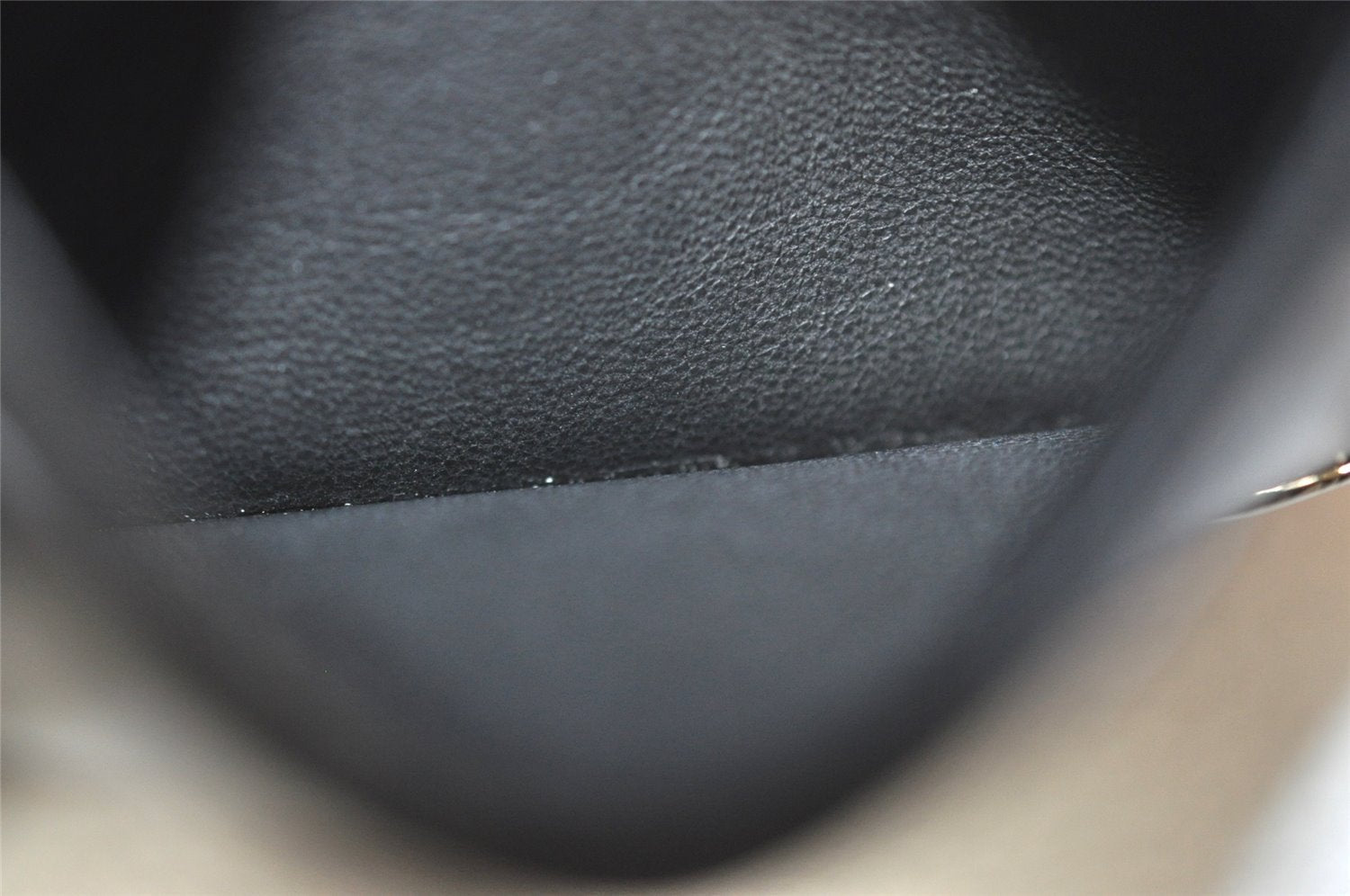 Authentic GUCCI Vintage Card Case Purse Leather 106658 Black 1146I