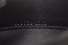 Authentic GUCCI Vintage Card Case Purse Leather 106658 Black 1146I