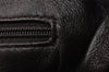 Authentic CHANEL Vintage Suede Shoulder Drawstring Bag Brown 1147I