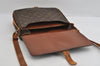Authentic Louis Vuitton Monogram Cartouchiere GM Shoulder Bag Old Model 1148I