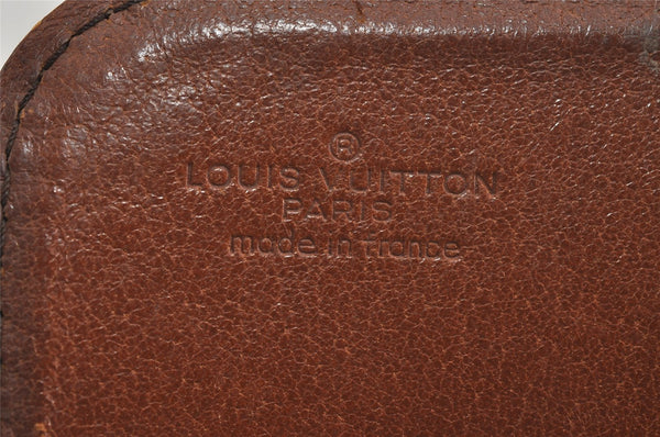Authentic Louis Vuitton Monogram Cartouchiere GM Shoulder Bag Old Model 1148I
