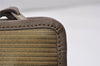 Authentic YVES SAINT LAURENT Clutch Hand Bag Purse PVC Leather Beige 1148K