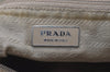 Authentic PRADA Nylon Tessuto Leather Shoulder Cross Body Bag Purse Beige 1151I