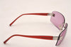 Authentic CHANEL Sunglasses CC Logos CoCo Mark Titanium 4026 Pink 1153J