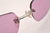 Authentic CHANEL Sunglasses CC Logos CoCo Mark Titanium 4026 Pink 1153J