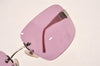 Authentic CHANEL Sunglasses CC Logos CoCo Mark Titanium 4026 Pink 1153J