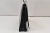 Authentic GUCCI Vintage Shoulder Hand Bag Purse Enamel 0013033 Black 1154K