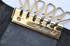 Authentic CHANEL Caviar Skin 6 Six Hooks Key Case Purse CC Logo Black 1156K