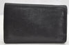 Authentic CHANEL Vintage Calf Skin 6 Hooks Key Case Purse CC Logo Black 1158K