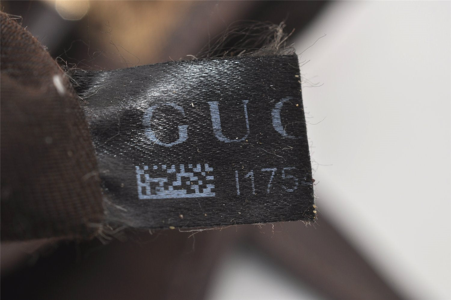 Authentic GUCCI Abbey Shoulder Tote Bag GG Canvas Leather 130736 Brown 1159I