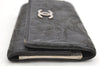 Authentic CHANEL Camellia Calf Skin 6 Six Hooks Key Case Black Junk 1159K