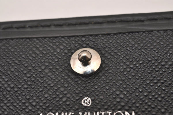 Authentic Louis Vuitton Epi Portefeuille Sarah Long Wallet Black M63742 LV 1161I