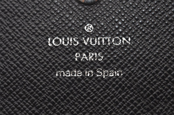 Authentic Louis Vuitton Epi Portefeuille Sarah Long Wallet Black M63742 LV 1161I