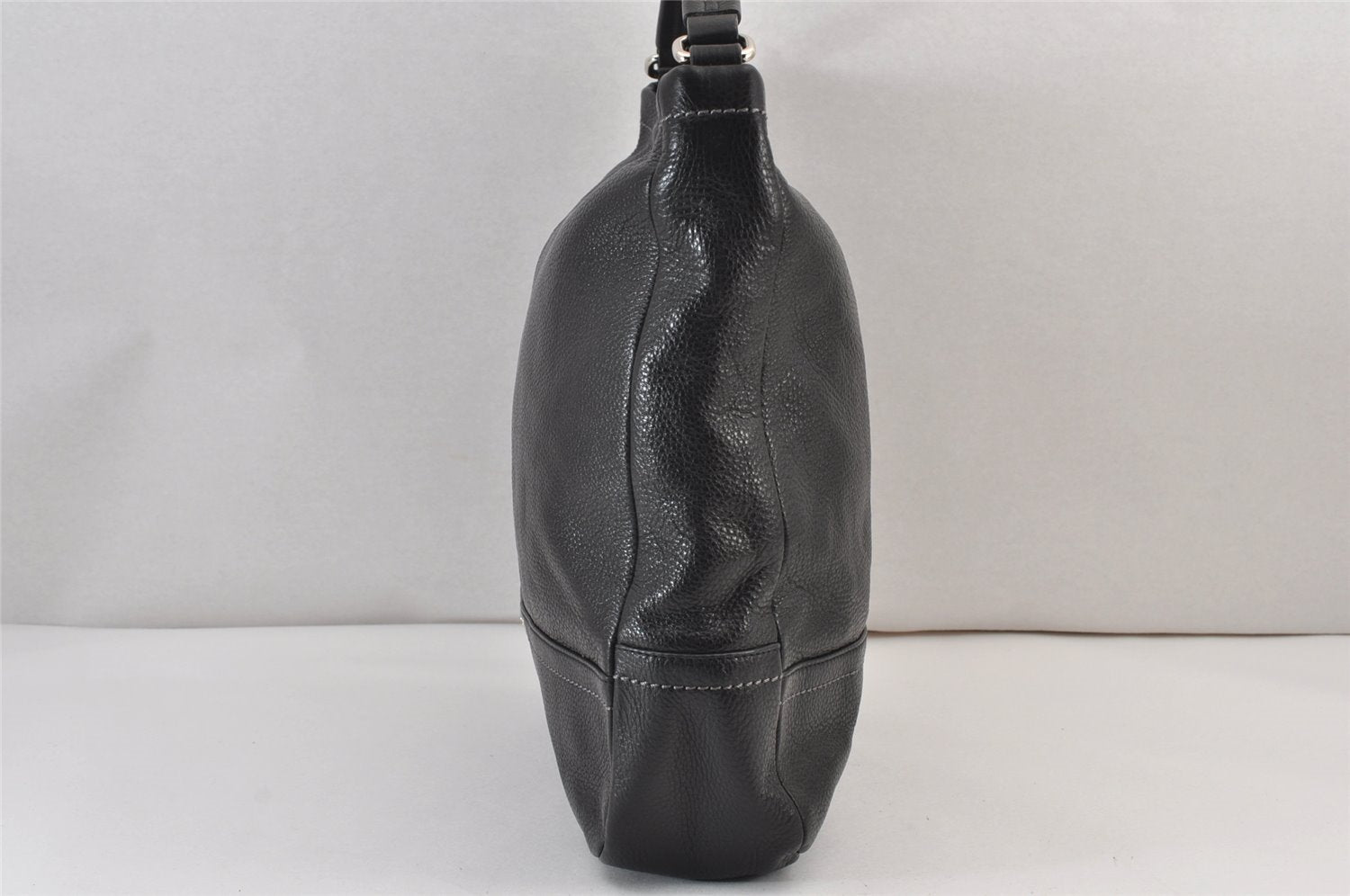 Authentic COACH Vintage 2Way Shoulder Hand Bag Leather F23293 Black 1162K