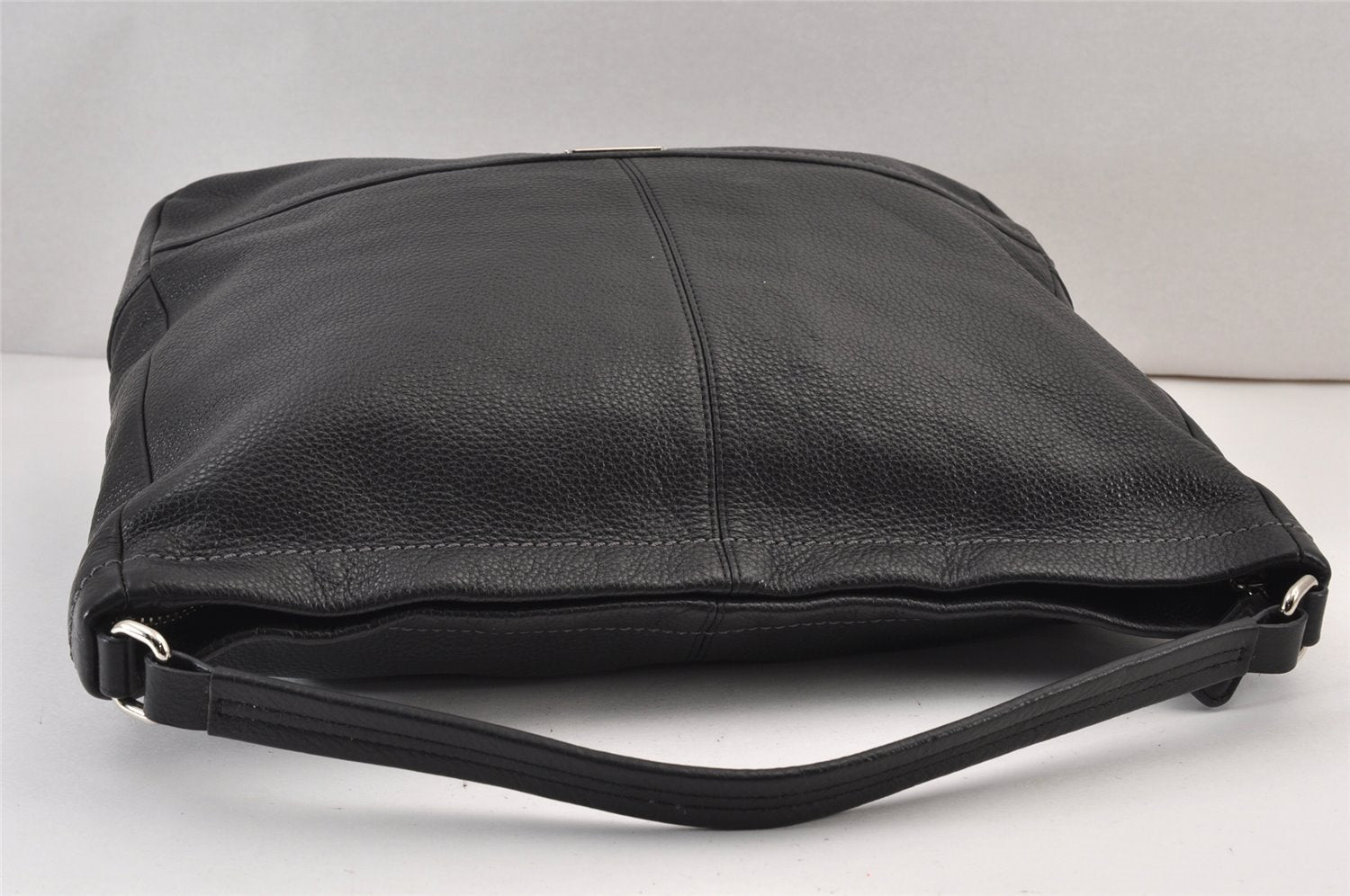 Authentic COACH Vintage 2Way Shoulder Hand Bag Leather F23293 Black 1162K