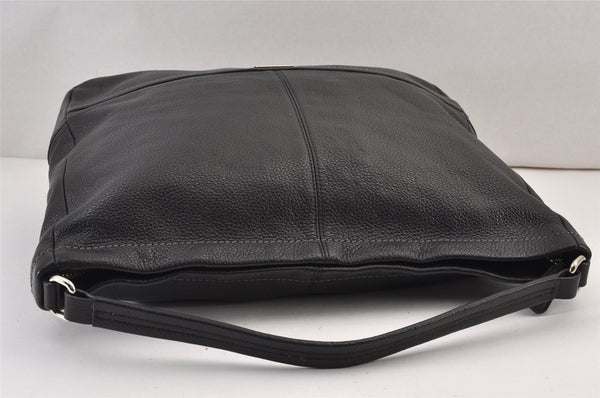 Authentic COACH Vintage 2Way Shoulder Hand Bag Leather F23293 Black 1162K