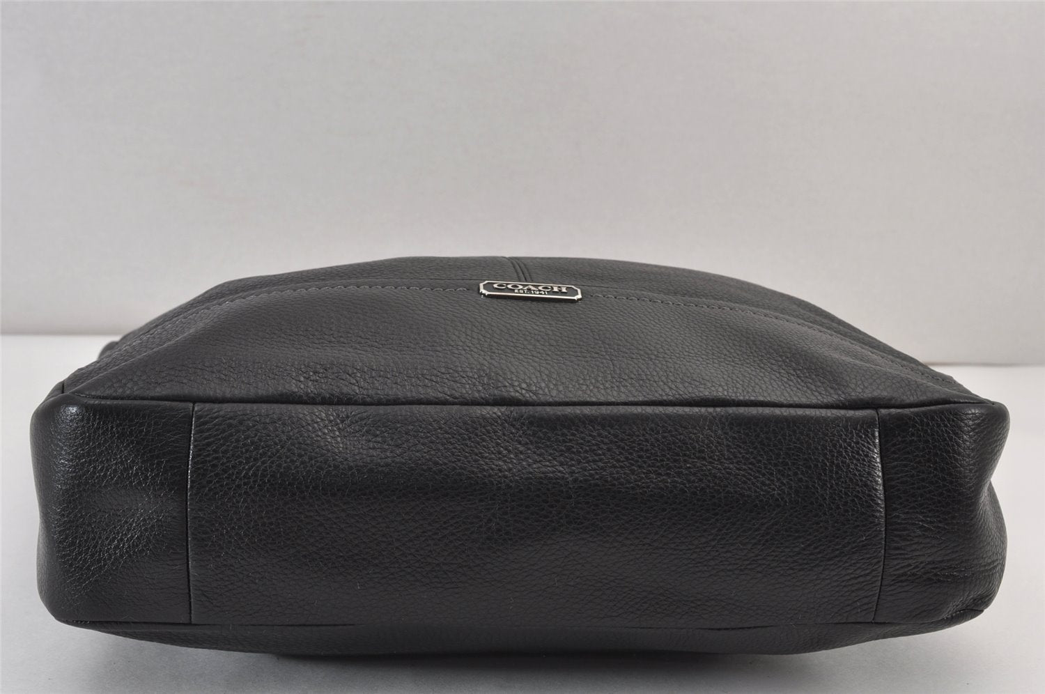 Authentic COACH Vintage 2Way Shoulder Hand Bag Leather F23293 Black 1162K