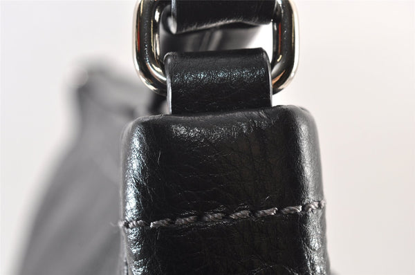 Authentic COACH Vintage 2Way Shoulder Hand Bag Leather F23293 Black 1162K