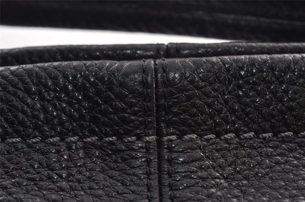 Authentic COACH Vintage 2Way Shoulder Hand Bag Leather F23293 Black 1162K