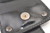 Authentic BURBERRY Nova Check Shoulder Cross Bag Purse Enamel PVC Black 1165K